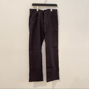 Prana Brion Pants Black Size 34/32 NWT